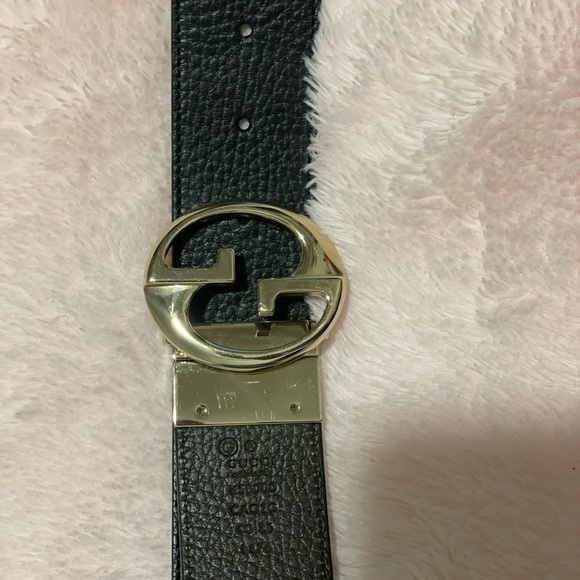 GUCCI GG Reversible Belt Black/Brown 450000 Size 90.36 - Picture 6 of 8